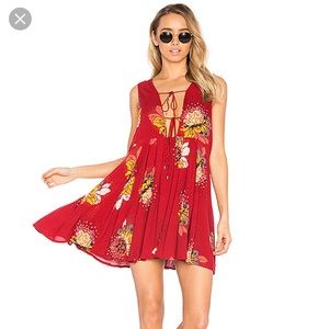 Free People Floral Tunic Dress